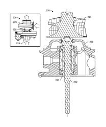 TURBOCHARGER SHAFT AND WHEEL ASSEMBLY