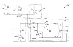 Circuits and methods for measuring a cell voltage in a battery