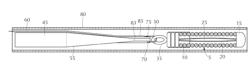 Vasculature Occlusion Device Detachment System With Tapered Corewire and Single Loop Fuse Detachment