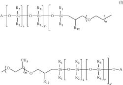 alpha, omega- FUNCTIONALIZED POLYOXYALKYLENE-SILOXANE POLYMERS AND COPOLYMERS MADE THEREFROM