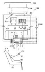 Lighting device of an aircraft, system, passenger service unit, method of operating a lighting device