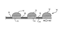 Loop material for loop and hook type fastener used in a disposable article or garment