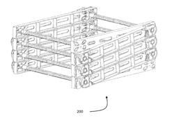 LOCKING JOINT FOR COLLAPSIBLE LADDERS AND OTHER STRUCTURES