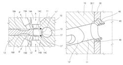 Method and high-pressure mixing apparatus with self-regenerating seal