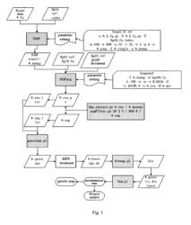 Method and device for genetic map construction, method and device for haplotype analysis