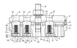 Poppet valve for a compressor