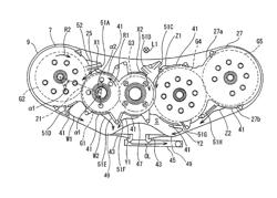 Gear train lubricating device