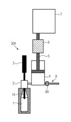 Blow-molding machine with pressure cylinder with force equalization means for piston compressor