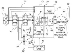 Drive circuit for a pre-phase AC motor