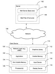 Systems and methods for prefetching relevant information for responsive mobile email applications