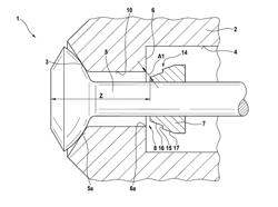 Injection valve having a flow limiter