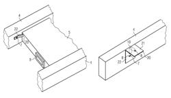 Device and method for detecting a collision of a displaceable furniture part and an obstacle