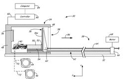 Additive manufacturing technique for printing three-dimensional parts with printed receiving surfaces