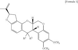 Rotenone derivatives and a use thereof