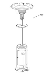 All around radiation heating apparatus