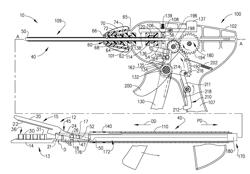 SURGICAL STAPLER WITH STATIONARY STAPLE DRIVERS