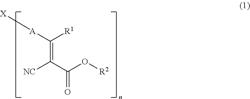 Polymerizable (photosensitive or reactive) cyano-containing compound, a dye, and colored photosensitive composition