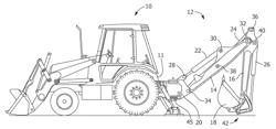 Articulated work machine