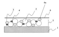 Lithium secondary battery electrode including coated layer having acrylic copolymer chemically bonded to binder of active material layer and manufacturing process for the same