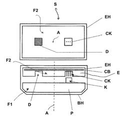 Transport securing device for a battery unit