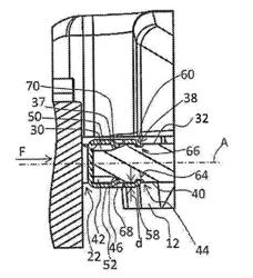 Brake Lining Assembly for a Disk Brake Comprising a Noise-Reducing Device