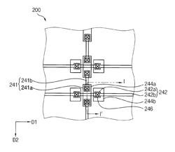 Touch substrate and display apparatus having the same