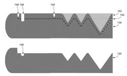 Trench formation method for releasing a substrate from a semiconductor template