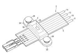 System including a sensor and an electrical cable