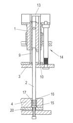 METHOD AND DEVICE FOR CASTING CONNECTORS