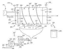 Antimicrobial application system with recycle and capture