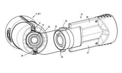 Closed fluid transfer system with syringe adapter