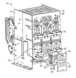 Cover assembly for circuit breaker, circuit breaker having the same, and method