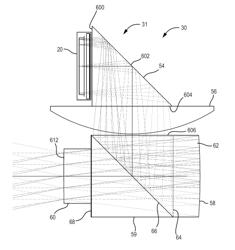 System for and method of displaying information without need for a combiner alignment detector