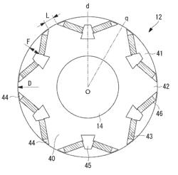 Electric motor and electric compressor using the same