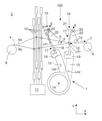 MONITORING DEVICE FOR A WEAVING MACHINE, WEAVING MACHINE, AND METHOD FOR MONITORING