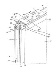 Leaf of a Sliding Window or Sliding Door and Sliding Window or Sliding Door Provided with Such a Leaf