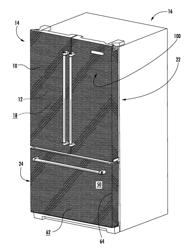 TRANSPARENT TINTED COATING FOR APPLIANCE EXTERIOR PANELS TO ALLOW FOR TINTED SURFACE PATTERNS AND A PROCESS FOR APPLICATION OF COATING