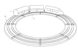 MAGNETIC TOY TRAIN TRACKS AND MAGNETIC ENVIRONMENT