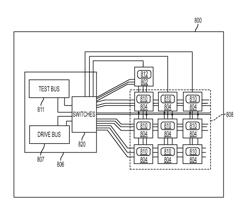 DISPLAY APPARATUS INCLUDING DUMMY DISPLAY ELEMENT FOR TFT TESTING