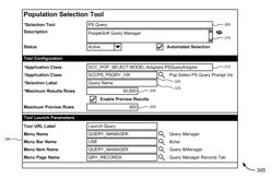 Population selection framework, systems and methods