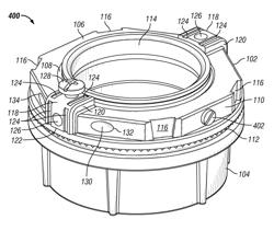 Integral grounding hub