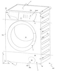 A Laundry Treatment Device Having a Control Panel Assembly