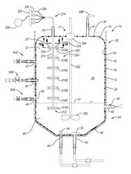 Methods and apparatus for gas stream mass transfer with a liquid