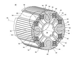 ROTOR ASSEMBLY FOR AN ELECTRIC MACHINE