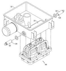 Pump assembly and support