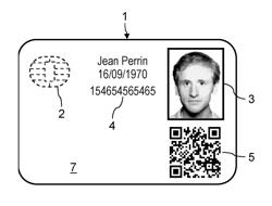 System providing an improved skimming resistance for an electronic identity document