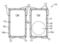 Housing, a support, an assembly, and a method of manufacture