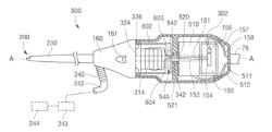 ULTRASONIC SURGICAL INSTRUMENTS WITH ROTATABLE BLADE AND HOLLOW SHEATH ARRANGEMENTS