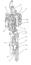 DEVICE AND METHOD FOR PRODUCING STERILE CONTAINERS