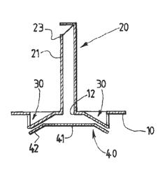 Tray for dispensing a gas and a liquid, reactor provided with such a tray, and use of said tray